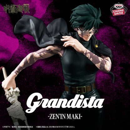 Figura Banpresto - Jujutsu Kaisen Grandista-ZEN’IN MAKI