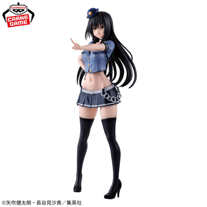 Figura Banpresto - LOVEru -GLITTER&GLAMOURS Yui Kotegawa Versión policía.