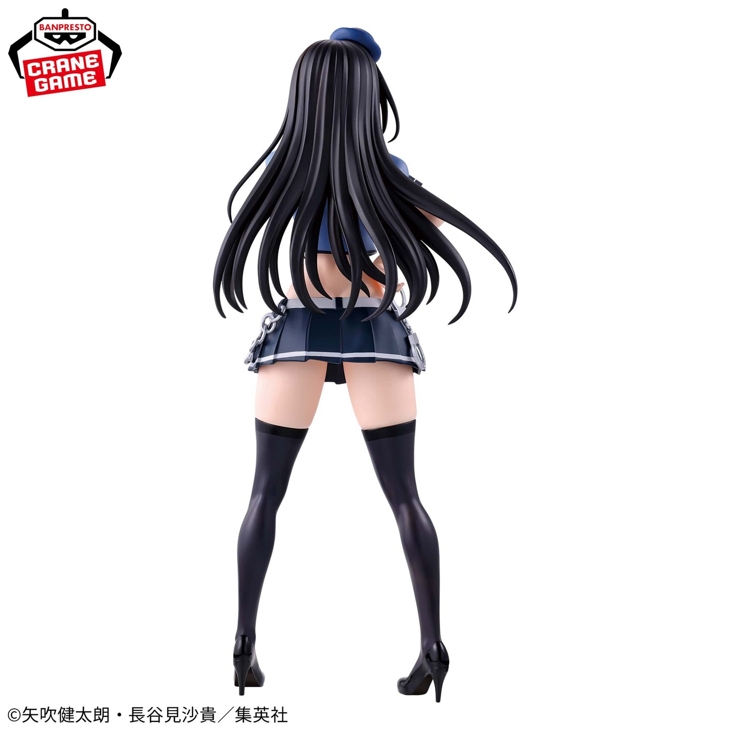 Figura Banpresto - LOVEru -GLITTER&GLAMOURS Yui Kotegawa Versión policía.