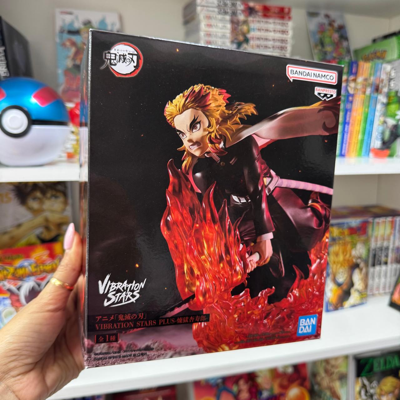 Figura Bandai Banpresto - Kimetsu no Yaiba - Rengoku Kyojuro - Vibration Stars