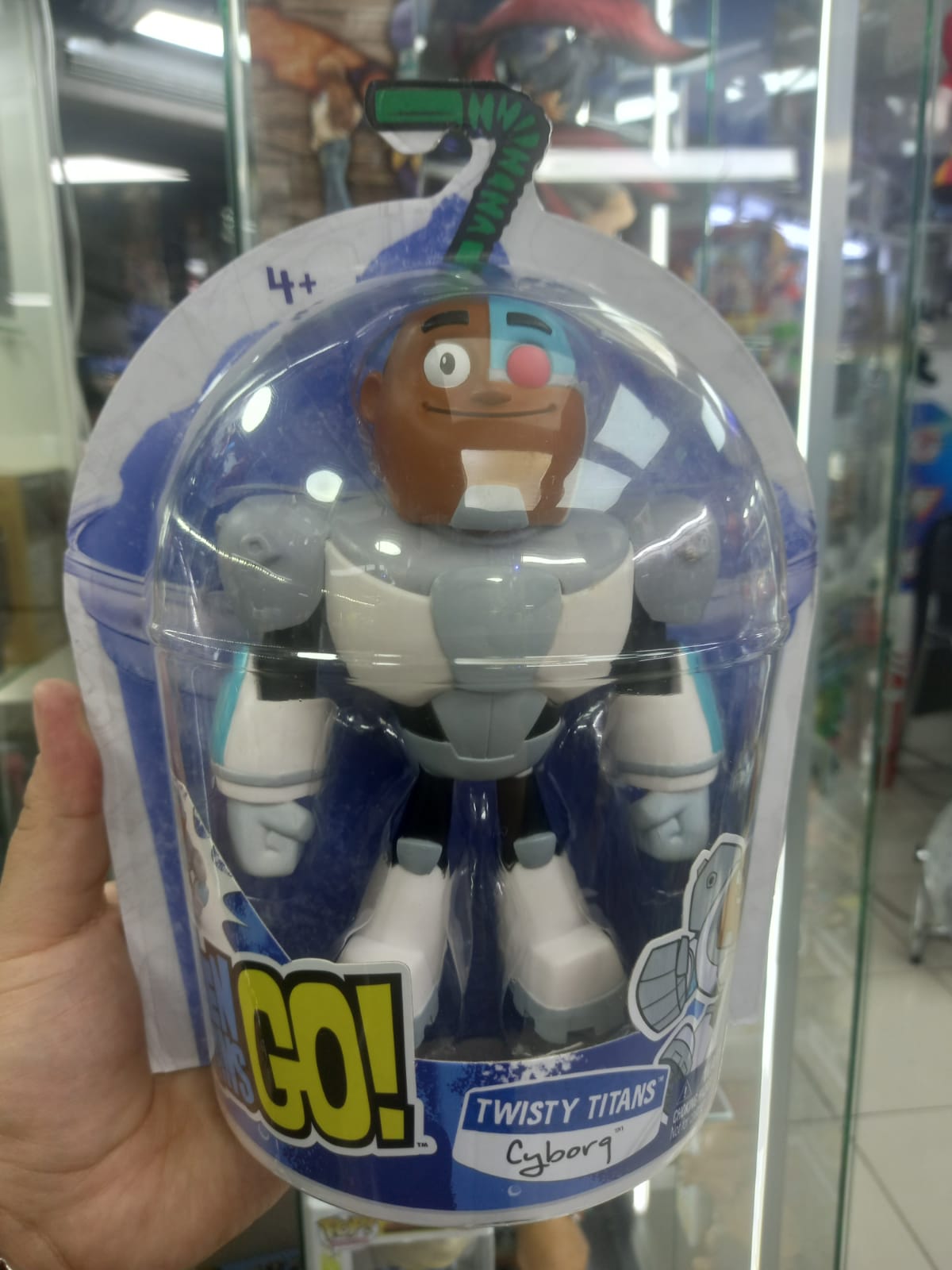 Figura Jovenes Titanes Cyborg Go