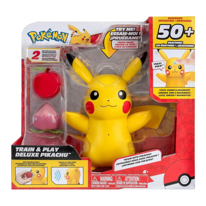 Figura Pokemon de Pikachu 11.5 Cm Luces, Sonidos, Articulado