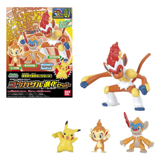 Model Kit Pokemon INFERNAPE EVOLUTION SET