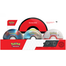 Poke Ball Tin Pokemon Edicion 3 sobres Ingles