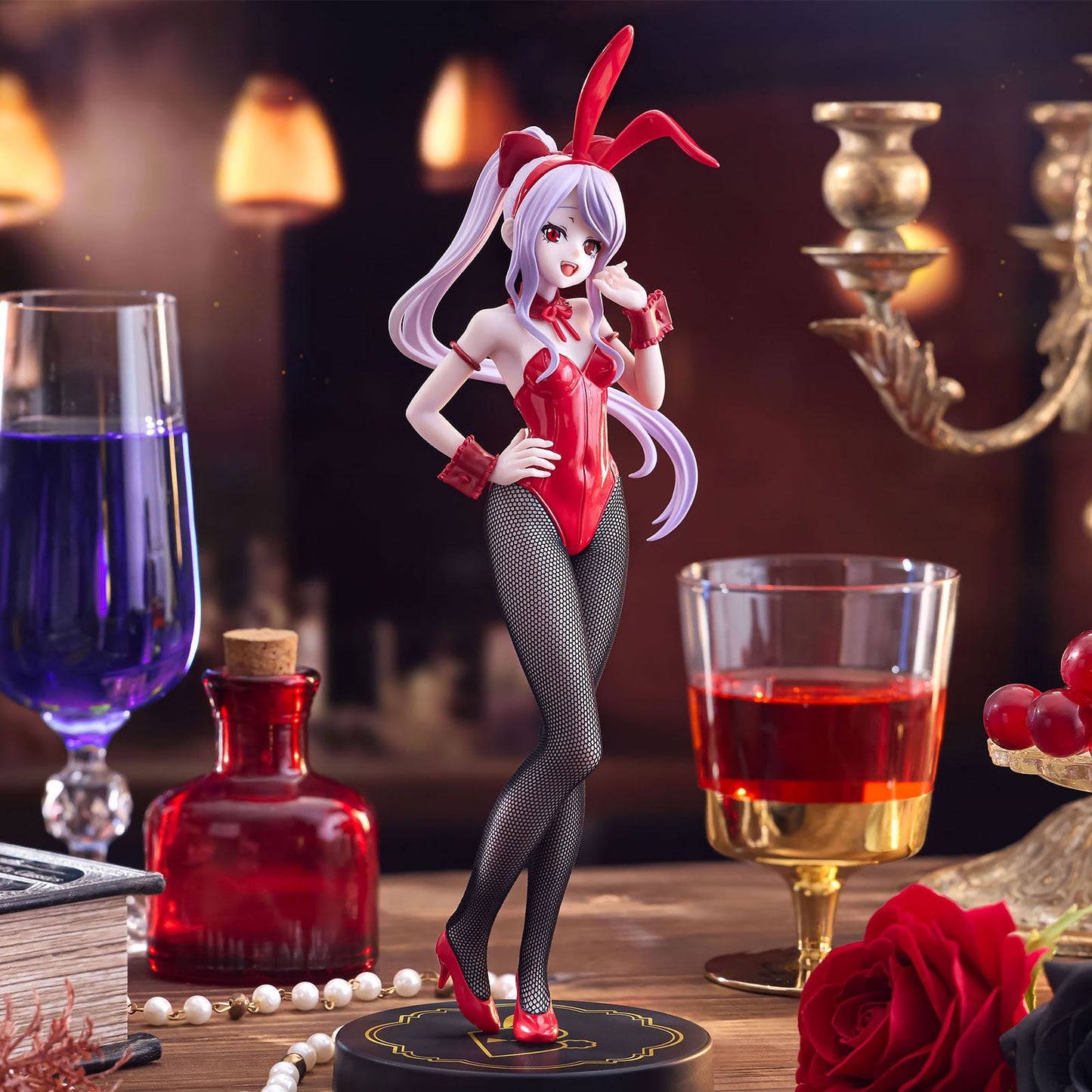 Figura Overlord Shalltear BiCute Bunnies Versión Color Rojo