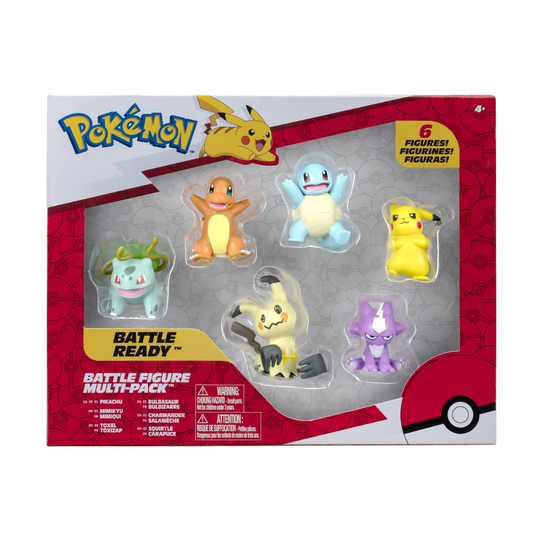 Set Pokemon 6 Personajes