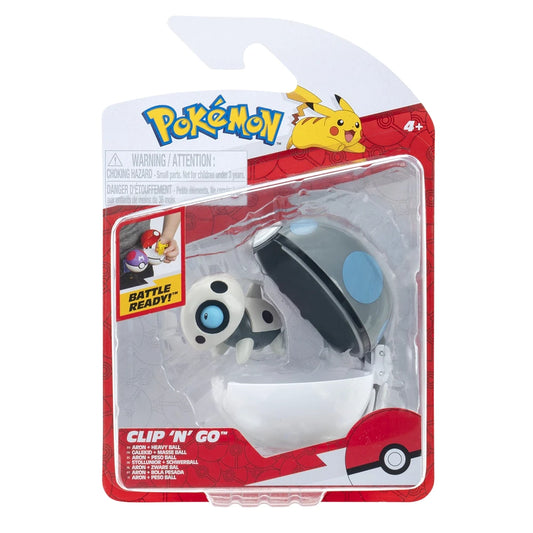 Figura Poke Ball + Pokemon Aron