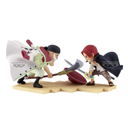 Figura Banpresto ONE PIECE - Edward Newgate VS Shanks WCF Log Stories