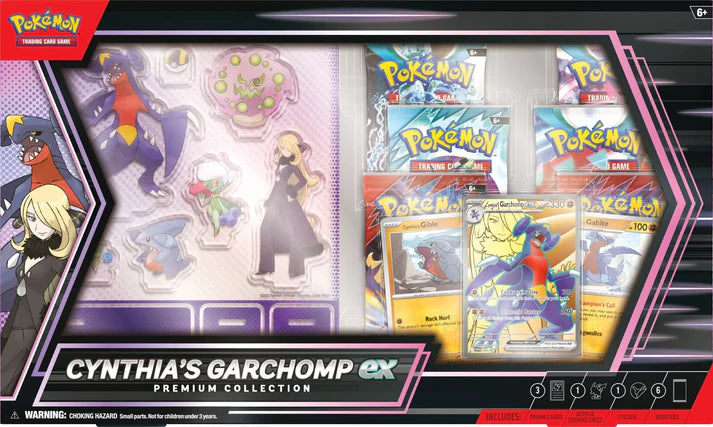 Set Pokemon Cynthias Garchomp ex Premium Collection INGLÉS