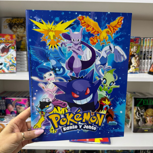 Album Pokemon Kanto y Johto