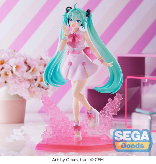 Figura Hatsune Miku Luminasta " Sakura Miku " Omutatsu