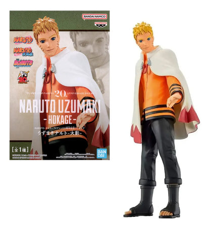 Figura Banpresto NARUTO 20th Anniversary UZUMAKI NARUTO - HOKAGE