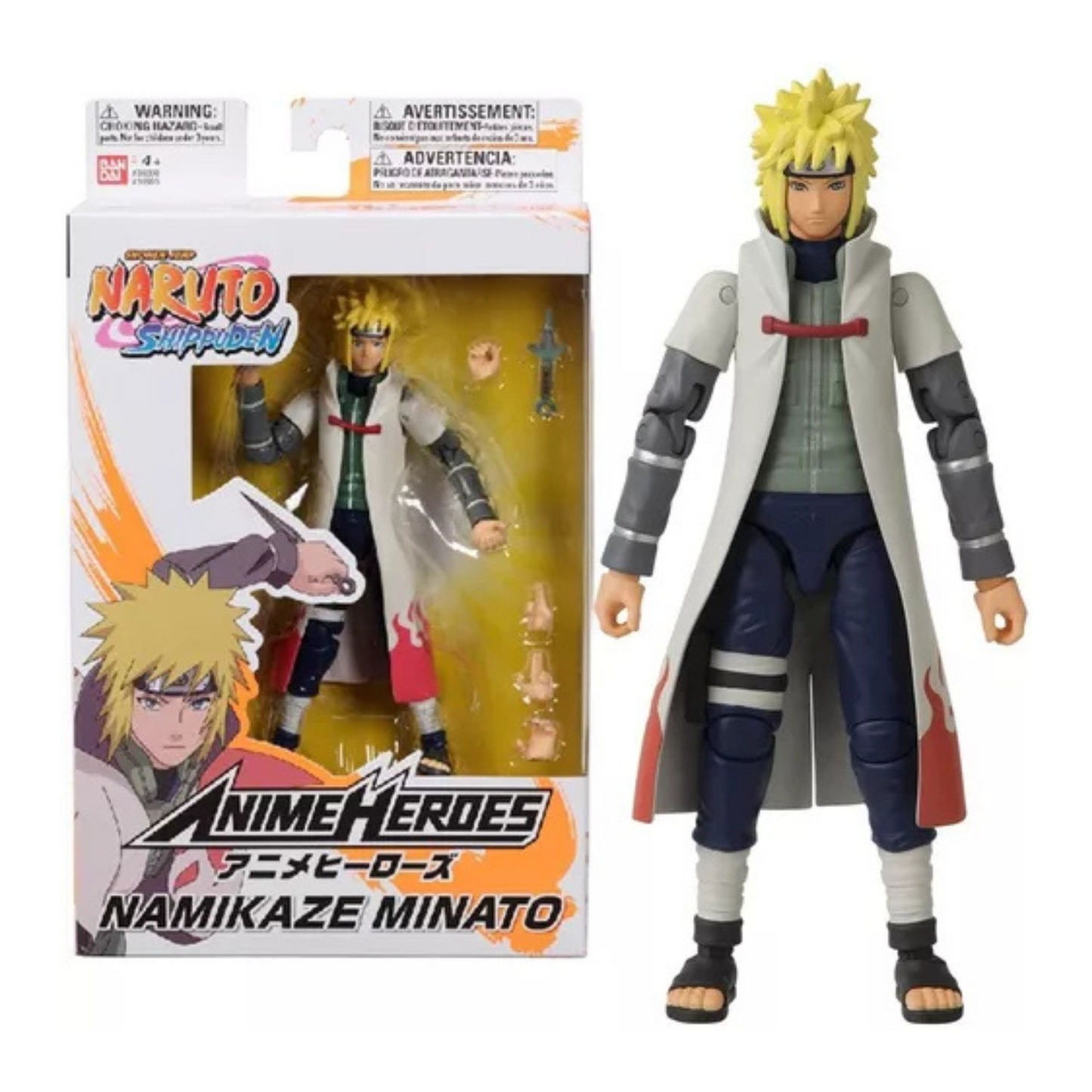 Figura Minato - Naruto Shippudent Anime Heroes