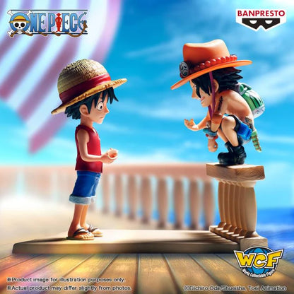 Figura One Piece WCF Log Stories Monkey D. Luffy & Portgas D. Ace