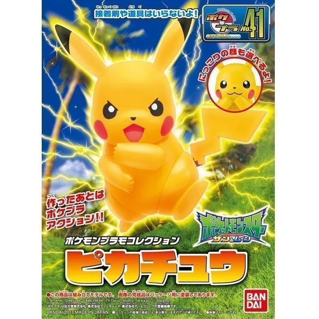 Model Kit Pokemon Pikachu