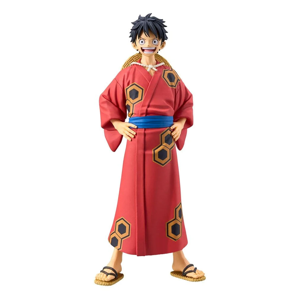 Figura One Piece DXF The Grandline Series Wanokuni - Monkey D Luffy Yukata