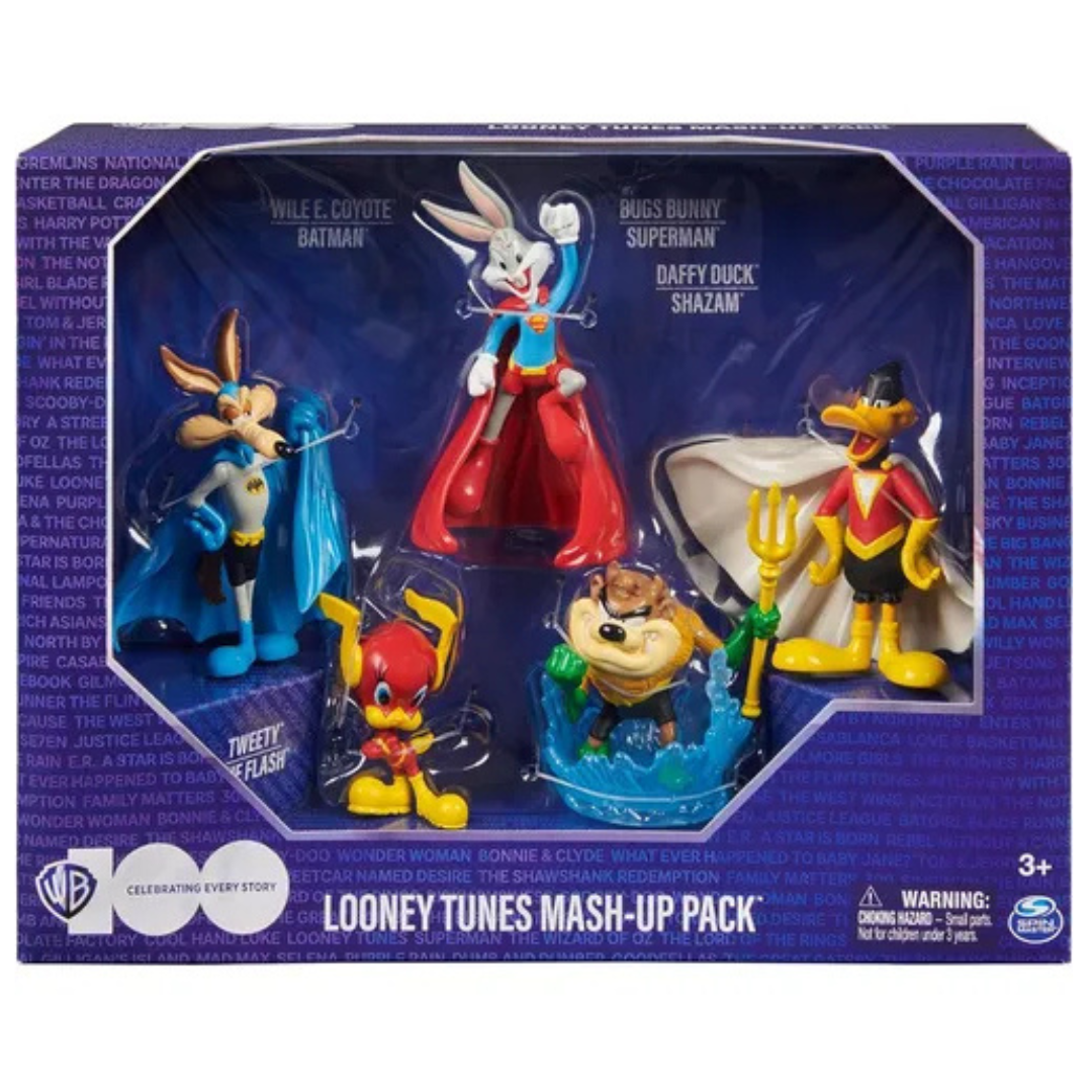 Looney Tunes Mash-up Pack Edición Limitada Wb100 Aniversario DC