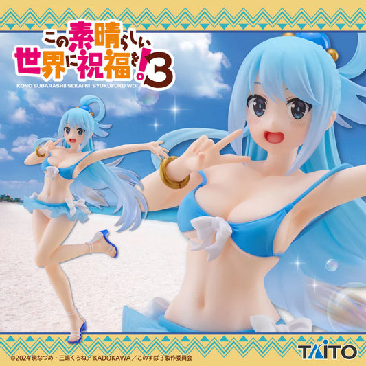 Figura Konosuba S3 - Aqua - Coreful Figure - Mizugi ver - Taito
