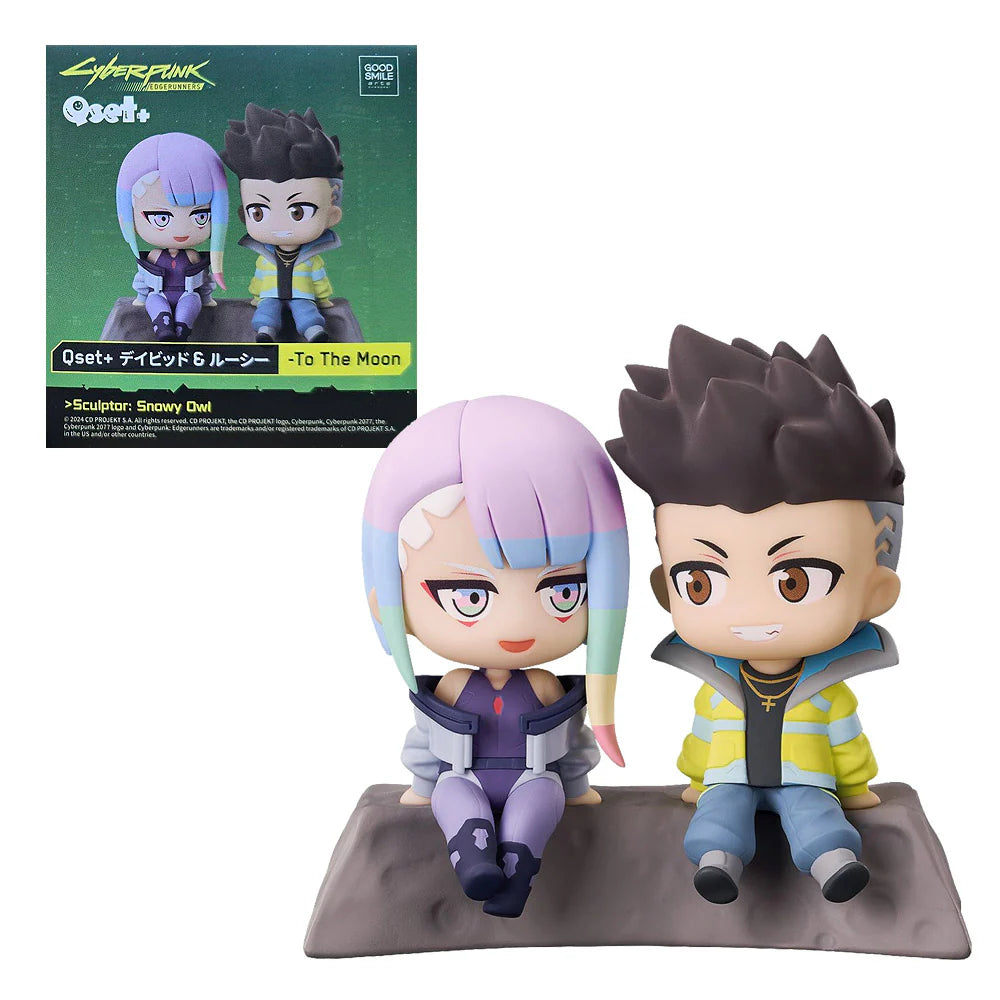 Figura David and Lucy to the moon
