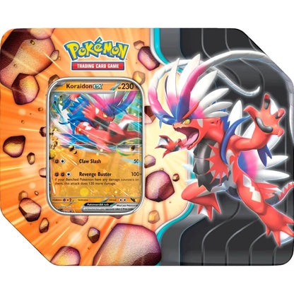 Lata Pokemon Slashing Legends Tin INGLÉS