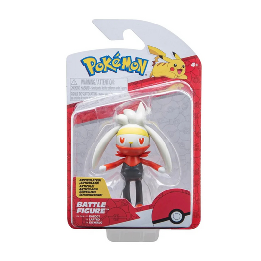 Figura Pokemon Raboot Battle