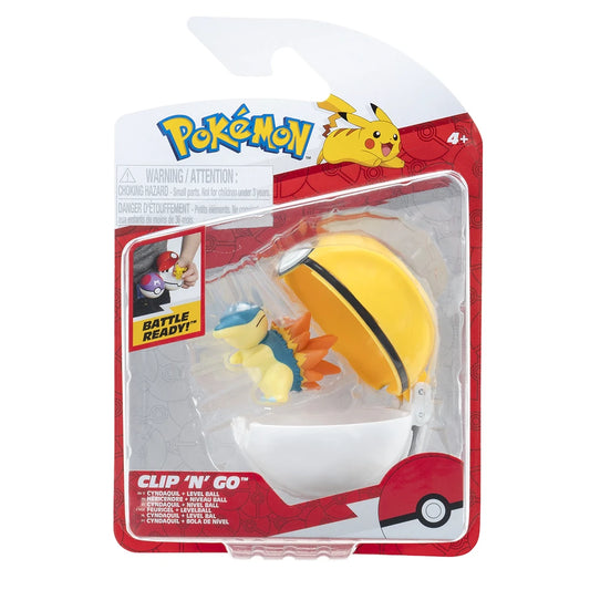 Figura Poke Ball + Pokemon Cyndaquil