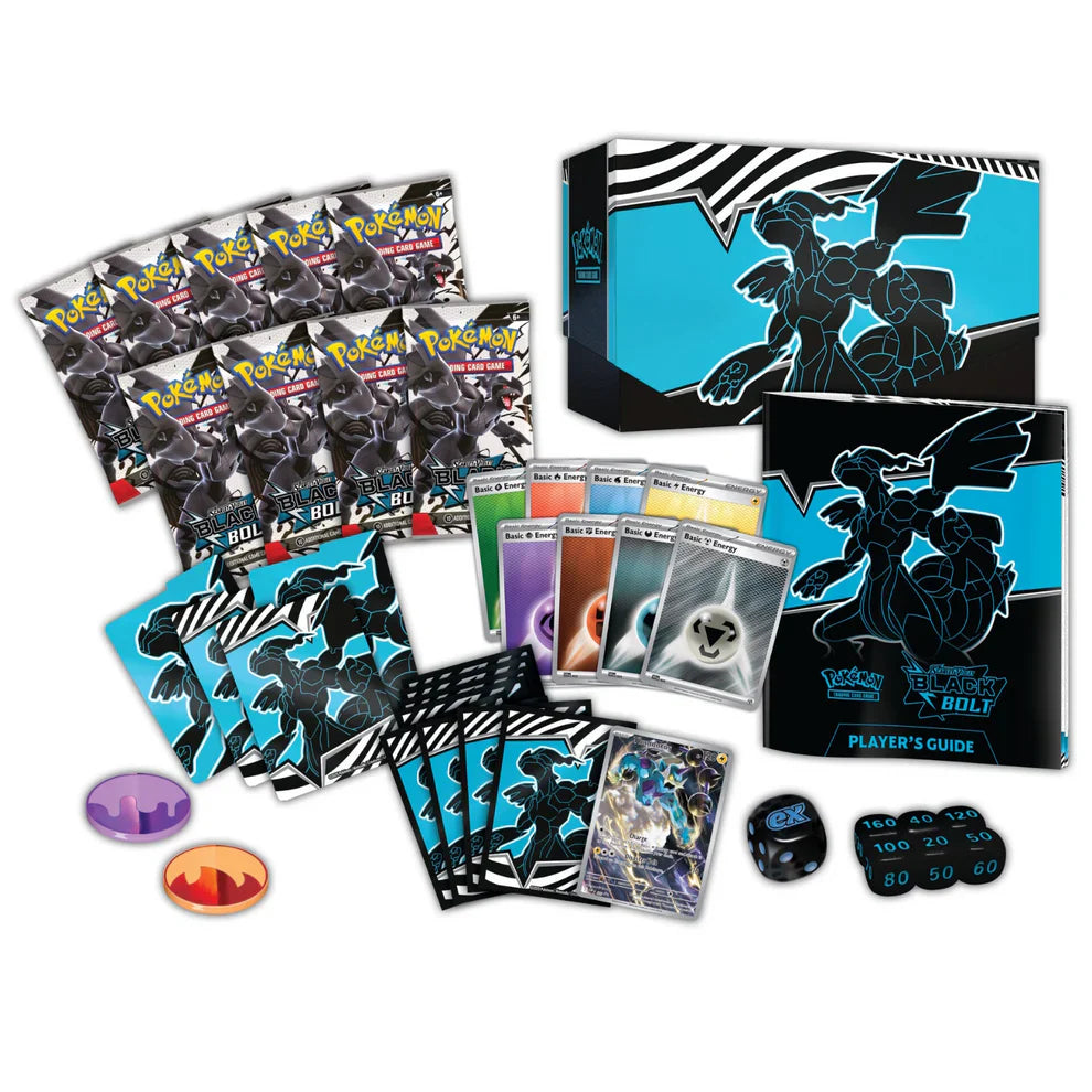 Black Bolt Elite Trainer Box Inglés Pokemon
