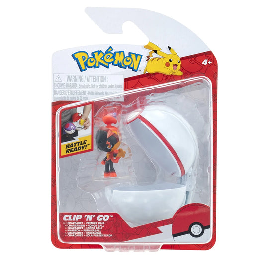 Figura Poke Ball + Pokemon Charcadet