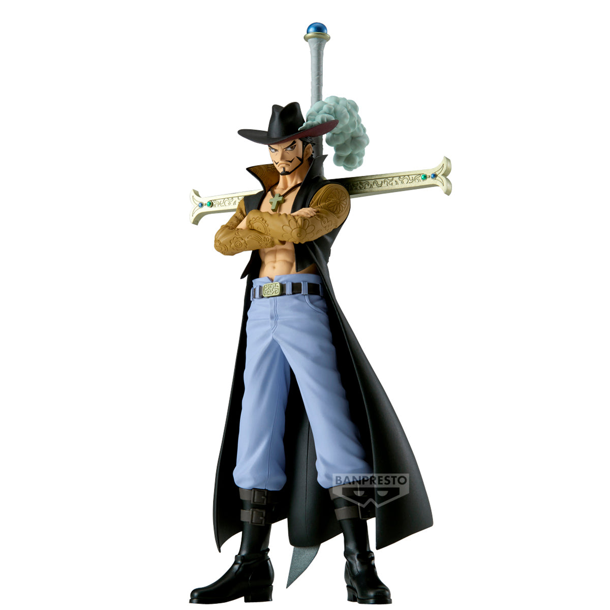 Figura Banpresto One Piece DXF Grandline Mihawk