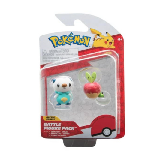 Figura Pokemon Oshawott + Aplin