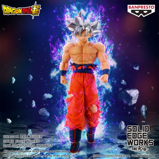 Figura Banpresto Goku Ultra Instinct Dragon Ball Super Solid EDGE Works
