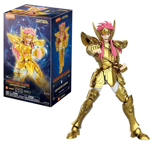 Figura Saint Seiya Camus de Acuario Blokees