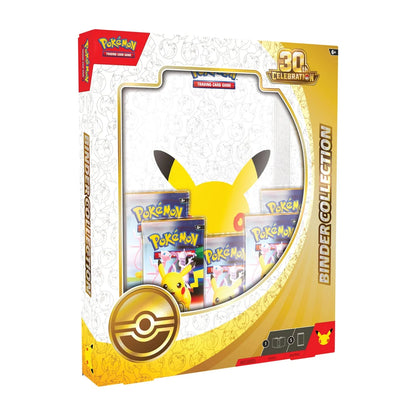 Pokemon TCG - Celebración 30 Aniversario Álbum Binder Collection Ingles