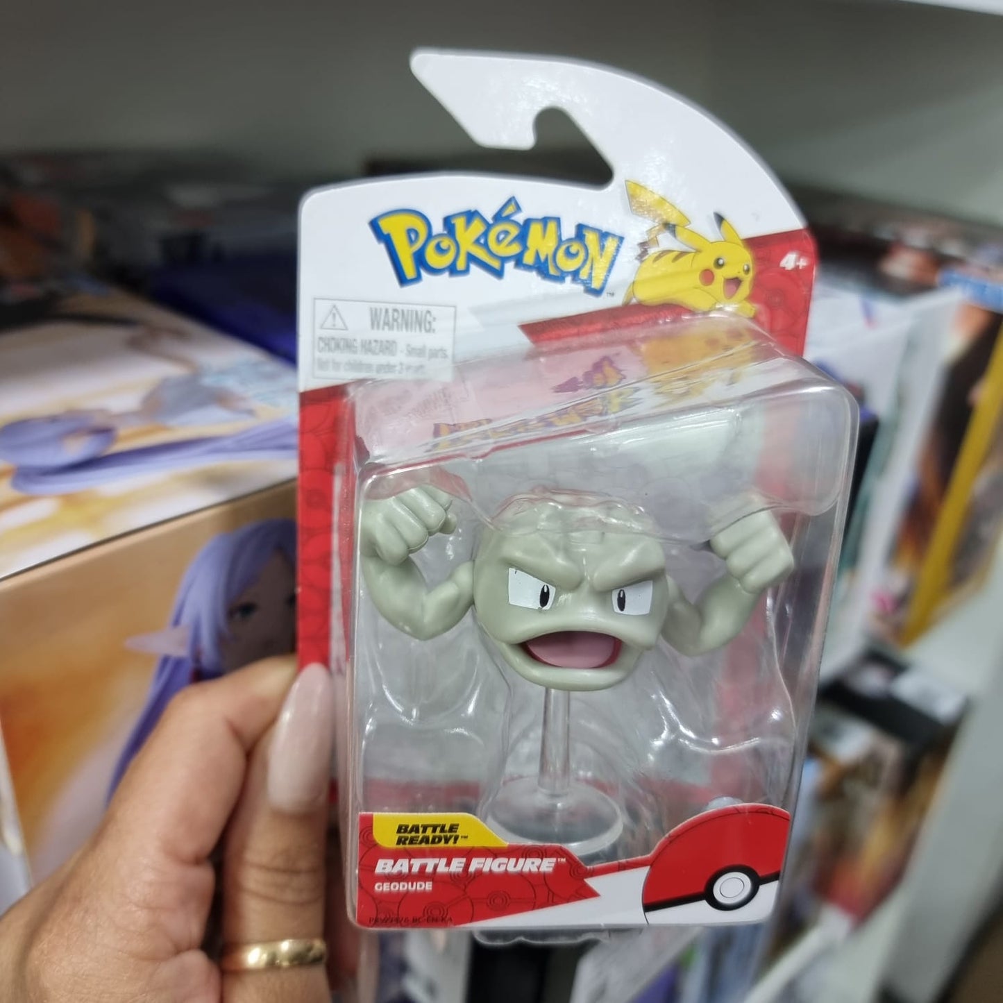 Figura Jazwares Pokemon Geodude