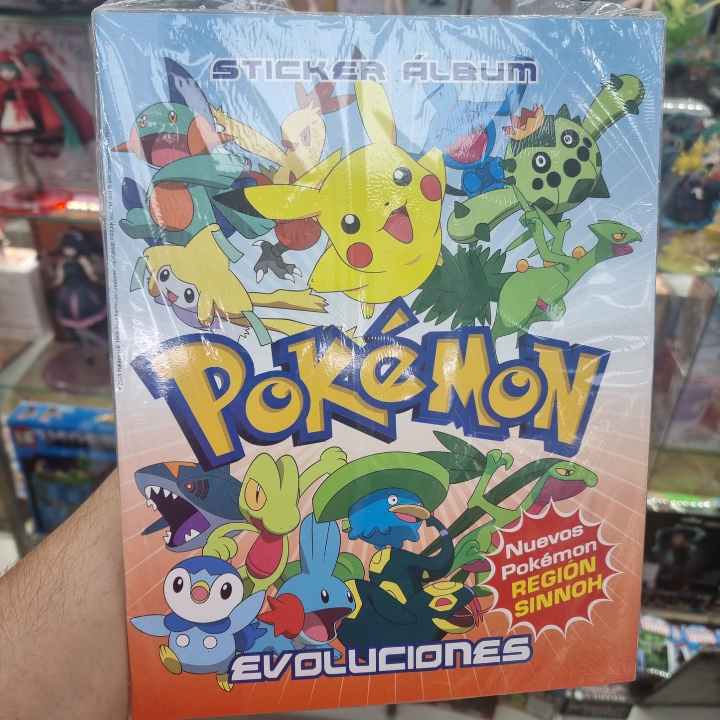 Album Pokemon Region de Sinnoh