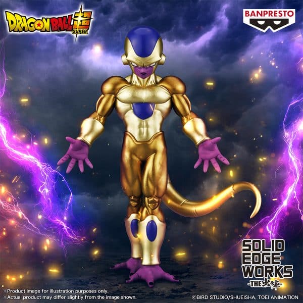 Figura Golden Frieza Dragon Ball Super – Solid Edge Works