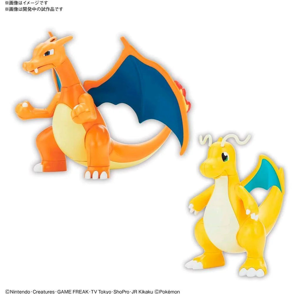 Model Kit Pokemon Charizard vs Dragonite