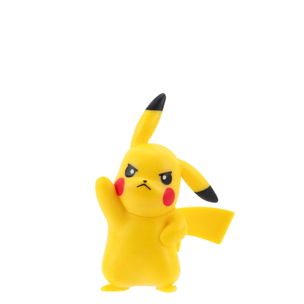 Set de figuras de Batalla Pokemon Pikachu, Litleo y Floragato