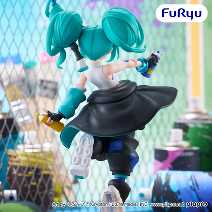 Figura FuRyu -Piapro Characters - Hatsune Miku - Muchute - Paint Girl
