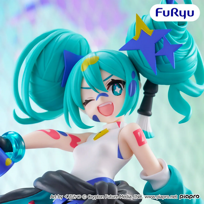 Figura FuRyu -Piapro Characters - Hatsune Miku - Muchute - Paint Girl