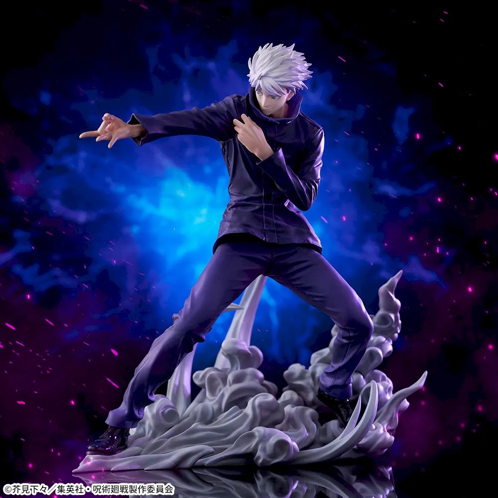 Figura Gojo Satoru Luminasta de Sega Jujutsu Kaisen Hollow Purple