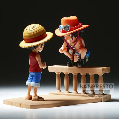 Figura One Piece WCF Log Stories Monkey D. Luffy & Portgas D. Ace