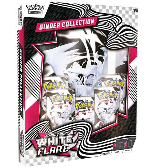 White Flare Binder Collection Inglés
