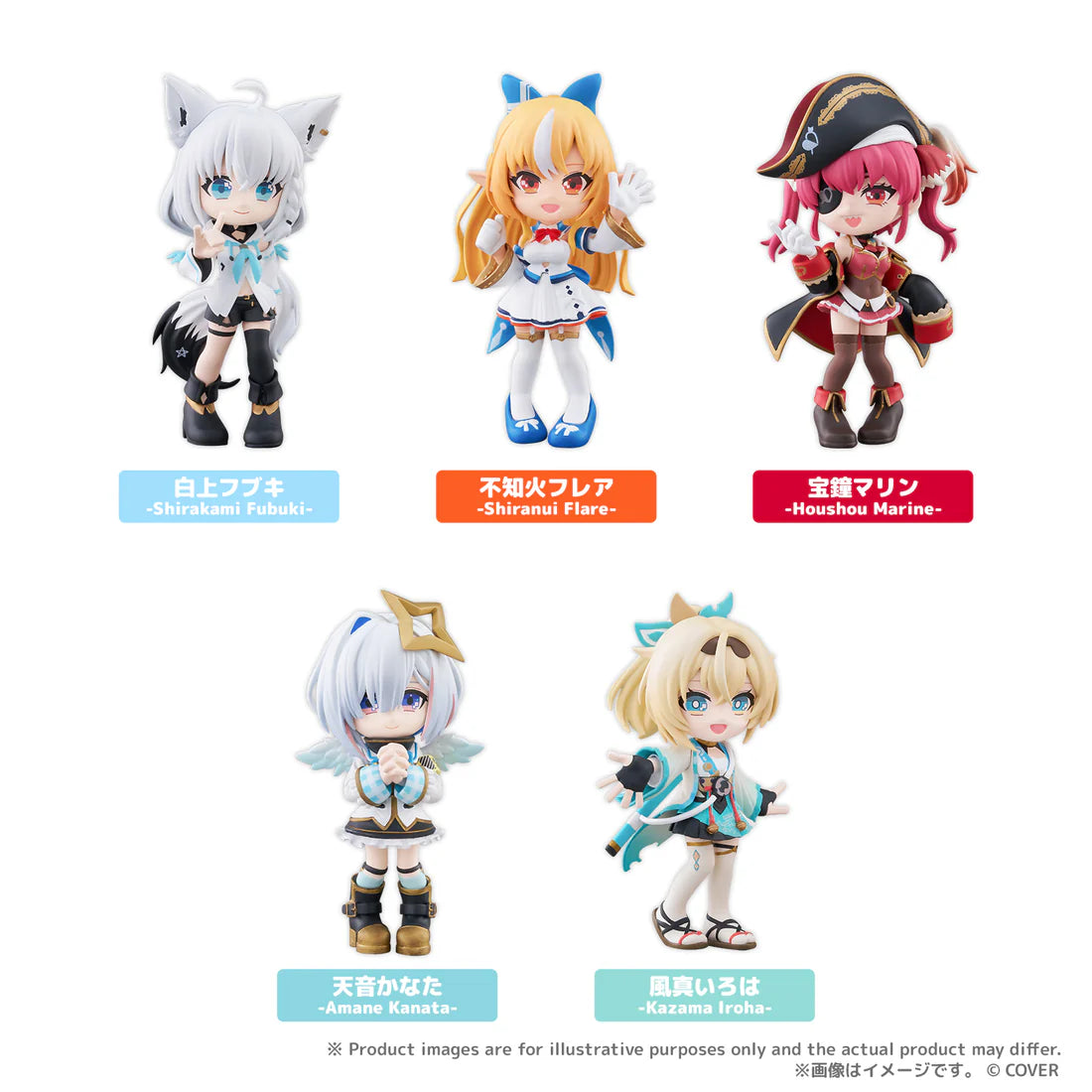 Figuras PalVerse hololive Vol.1 - Shirakami Fubuki