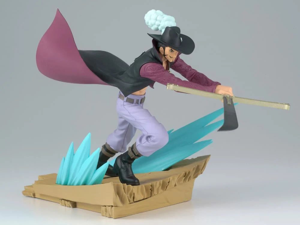 Figura Banpresto One Piece Senkozekkei Dracule Mihawk