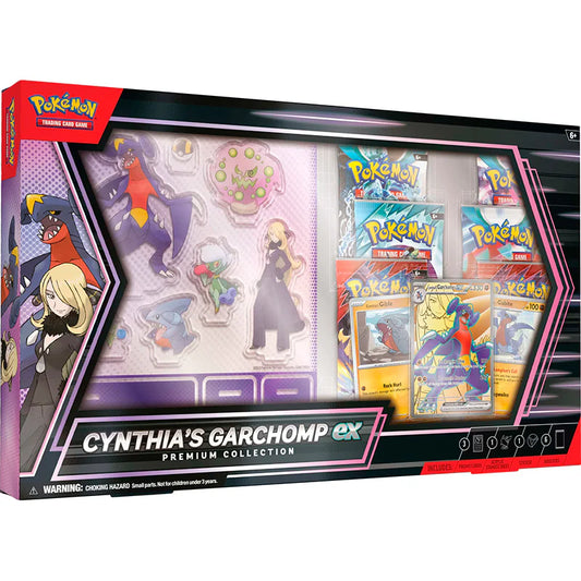 Set Pokemon Cynthias Garchomp ex Premium Collection INGLÉS