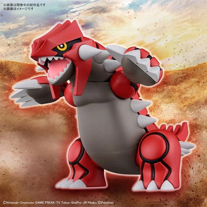 Model Kit Groudon Pokemon