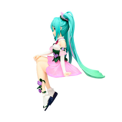FIGURA NOODLE STOPPER HATSUNE MIKU FLOWER FAIRY MORNING GLORY PINK COLOR VER