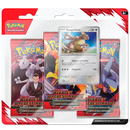 Blister 3pk Pokemon Español