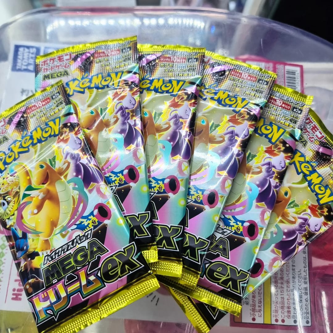 Sobres Japoneses Mega EX Pokemon